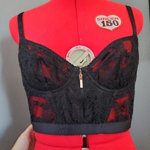 Agent Provocateur Sally Longline Bra 32C